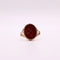 Bague Bague Empire Intaillée Cornaline Homme casqué 58 Facettes