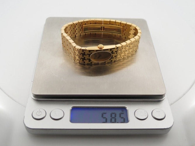 Montre montre miss dior 23 mm plaque or jaune quartz 58 Facettes 258790