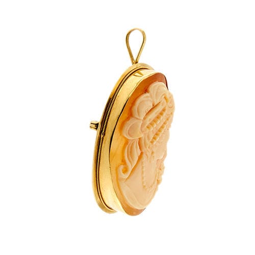Pendentif Broche pendentif camée 58 Facettes 36055