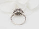 Bague 60 Bague vintage en or blanc, platine et diamants 58 Facettes 33098