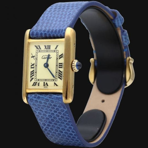 Montre Cartier Montre Tank Vermeil 58 Facettes MT43325