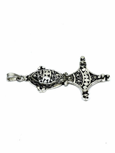 Pendentif Pendentif Croix du Sud en argent 58 Facettes