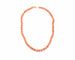 Collier Collana di corallo Momo con elementi in oro 18 KT 58 Facettes