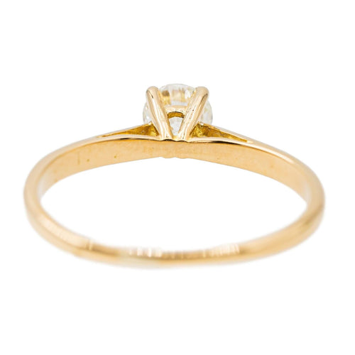 Bague 53 Bague Solitaire Or jaune Diamant 58 Facettes 3009542CN
