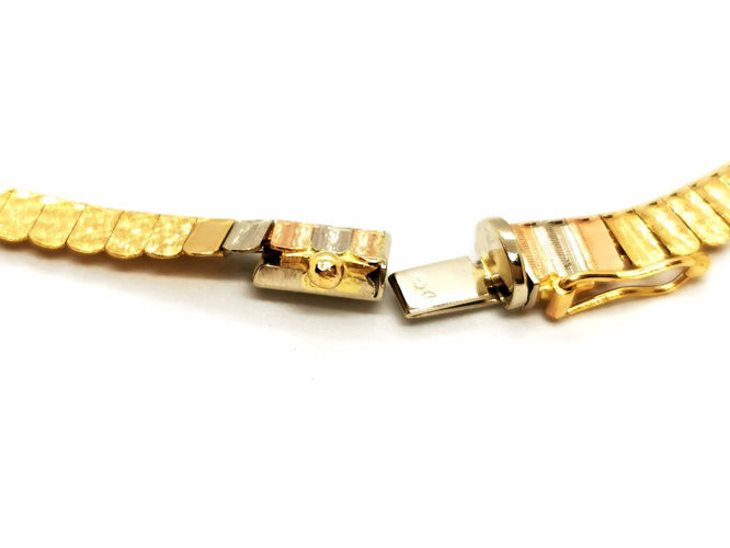 Collier Collier Vintage Or jaune, Or rose, Or blanc 58 Facettes 1692544CN