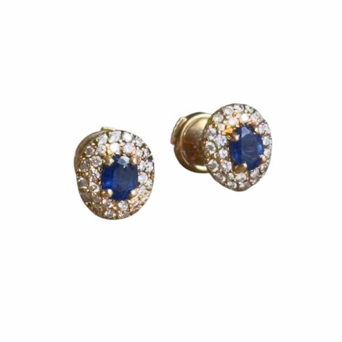 Boucles d'oreilles Boucles d’oreilles Marguerite en or jaune 58 Facettes 376
