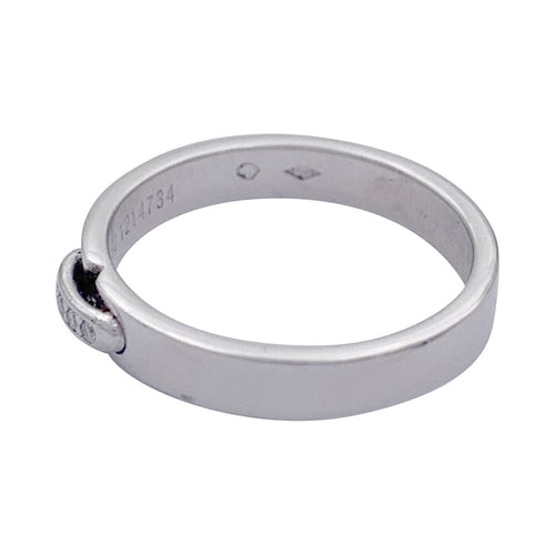 Bague 47 Bague Chaumet , "Alliance Liens Evidence", platine, diamants. 58 Facettes 32193