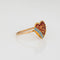 Bague 44 Bague de conversion victorienne émail et or jaune 58 Facettes G7459