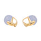 Boucles d'oreilles Pomellato Boucles d'oreilles Luna Or jaune Calcédoine 58 Facettes 3230372CN