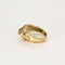 Bague 60 Bague or jaune et gris, diamants 58 Facettes FOU1150