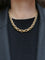 Collier Chaîne vintage maille ovale or jaune 58 Facettes J221