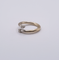 Bague 55 Bague Toi et Moi or blanc diamants 58 Facettes 17-GS30885-62