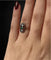 Bague 57 Bague austro-hongroise ancienne ornée d'émeraudes et de diamants 58 Facettes