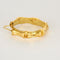 Anneaux d'oreilles en or jaune 58 Facettes SMA0115