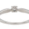 Bague 55 Bague Solitaire Or blanc Diamant 58 Facettes 2833424CN
