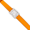 Montre Montre Hermès, "Cape Cod", acier sur cuir. 58 Facettes 34298