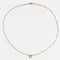 Collier Collier en or maille bâtonnets et son opale 58 Facettes 24-241