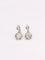 Dormeuses en or et diamants taille ancienne