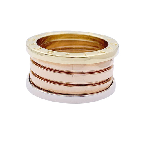 Bague 55 Bague Bulgari, "B.Zero1", trois ors. 58 Facettes 33655