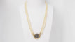 Collier Collier pièce de constance II, perle de culture et diamants en or jaune 58 Facettes 33012