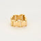Bague 61 Bague souple or jaune 58 Facettes EL001