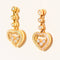 Boucles d'oreilles Boucles d'oreilles puces Chopard « Happy Diamonds » en or jaune 18 carats | Diamants 0,91 ct 58 Facettes 3285