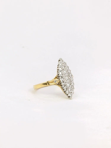 Bague Bague marquise vintage diamants 0,5 ct 58 Facettes J188