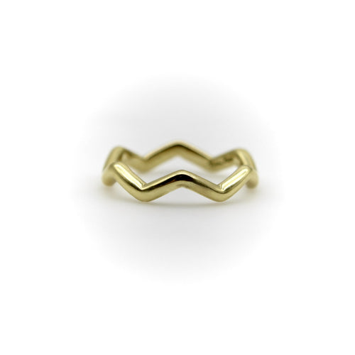 55 Tiffany & Co. - Vintage Gold Zig Zag Paloma Picasso Ring 58 Facettes A2006Q