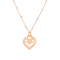 Pendentif O.J.Perrin, "Coeur Légendes", or jaune. 58 Facettes 34193