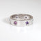 Bague 53 Bague Love Cartier Gemstone 53, taille 6,25, or blanc 18 carats, saphir, spinelle, aigue-marine 58 Facettes G13929