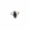 Bague 54 Marquise or blanc diamants saphir 58 Facettes 30610