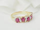 Bague 57 Bague en or jaune, rubis et diamants 58 Facettes 33537
