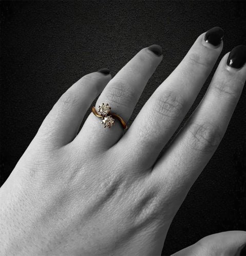 Bague Anello a Contrarier di Diamanti 58 Facettes