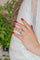 Bague 52 Bague Alliance Or blanc Diamant 58 Facettes 2961026CN