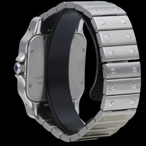 Montre Cartier Montre Santos Galbée Xl 58 Facettes MT42996