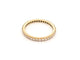 Bague 54 bague INEDIT alliance americaine or jaune tour diamants 58 Facettes 263994