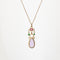 Collier Collier Tiffany & Co Améthyste Paloma Picasso Or jaune 18 carats Tourmaline Estate 58 Facettes G13856