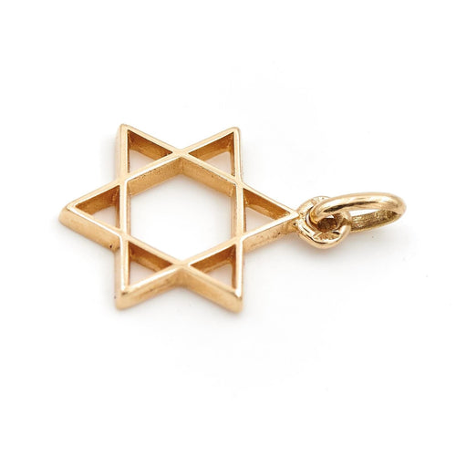 Pendentif Pendentif Etoile de David Or jaune 58 Facettes 1783195CN