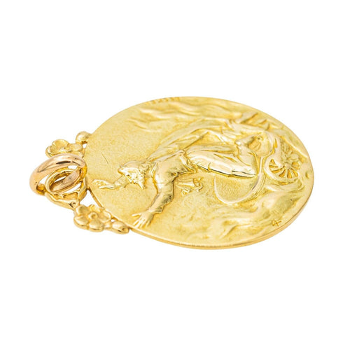 Pendentif Becker Pendentif Religieux Or jaune 58 Facettes 3634734CN