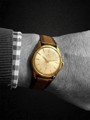 Montre Zenith Sporto gold case 58 Facettes