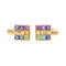 Boucles d'oreilles Guy Laroche Boucles d'oreilles Or jaune Cordiérite 58 Facettes 3674929RV