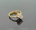 Bague 53.5 Bague vous et moi vintage ornée de diamants 58 Facettes