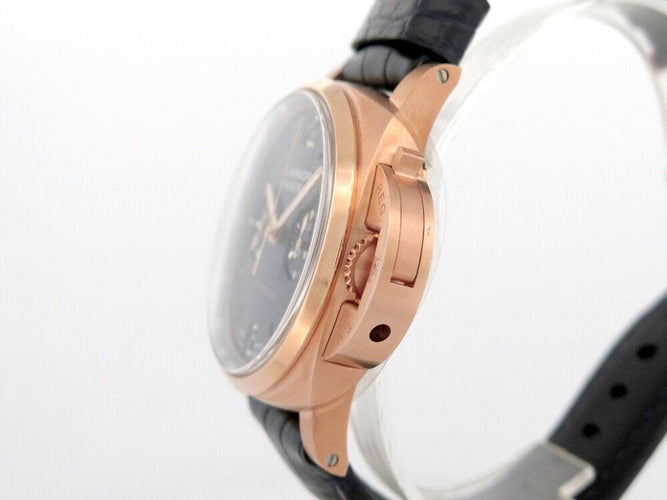 Montre montre PANERAI luminor chrono tech or rose 44mm fullset 58 Facettes 264470