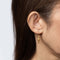 Boucles d'oreilles Boucles d'oreilles vintage en or jaune 14 carats, forme poisson articulé, 2,5 cm, bijoux fins 58 Facettes G13628