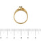 Bague Bague solitaire contrariée avec diamant 0,30 ct 58 Facettes 31425