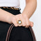 Bague 55 Bague cocktail or jaune et aigue marine 58 Facettes CHAL0444