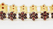 Bracelet Bracelet vintage en or jaune et grenat 58 Facettes 29414
