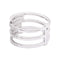 Bague 51 Bague Messika "Gatsby", or blanc, diamants. 58 Facettes 33999