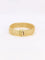 Bracelet Bracelet vintage maille milanaise or jaune 58 Facettes 1095.2