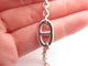 Bracelet bracelet HERMES farandole chaine d'ancre argent 58 Facettes 262601